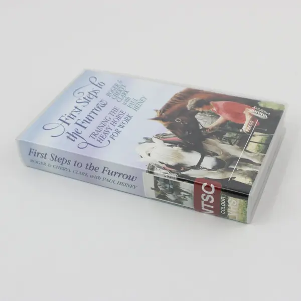 First Steps to the Furrow VHS Horse Training Farming Press Videos Clark Heiney