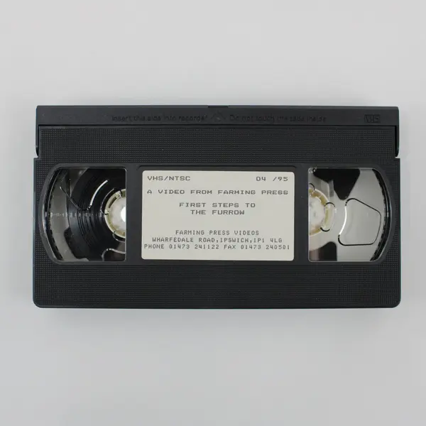 First Steps to the Furrow VHS Horse Training Farming Press Videos Clark Heiney