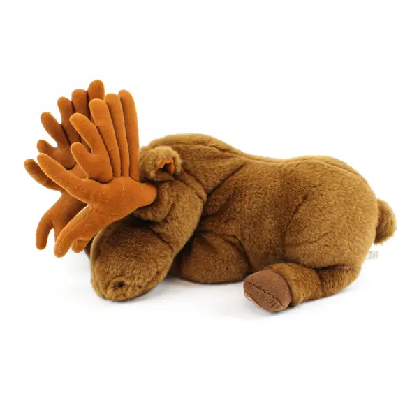 Dakin Lou Rankin Friends Miles the Moose Plush Brown Stuffed Animal 15"