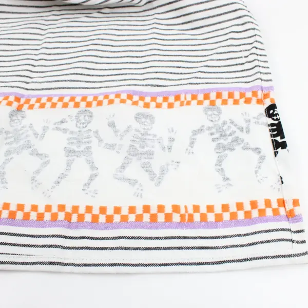 Avon Home Fashions Halloween Skeletons Cotton Tea Towel