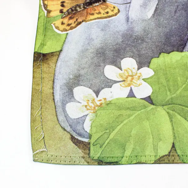 Evergreen Enterprises Welcome Chickadee Gardening Outdoor Banner 42 x 28.5 in