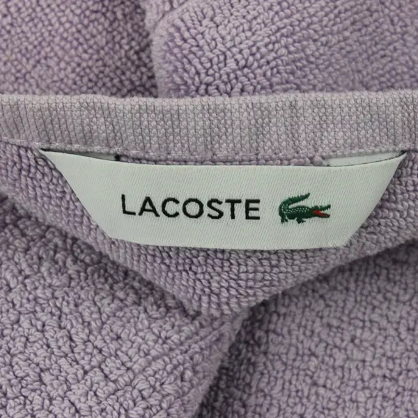 Lacoste Lavender Purple Cotton Hand Towel