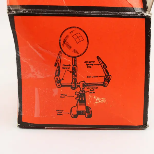  Helping Hands Adjustable Soldering Aid With Magnifying Glass 3755