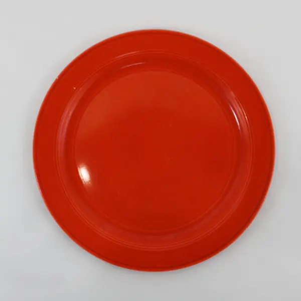 Vintage Vernon Kilns Luncheon Plate Early California Orange 9.5"