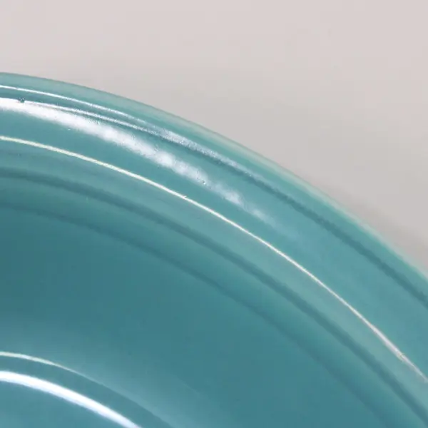 Vernon Kilns Early California Turquoise 9.75-Inch Oval Serving Bowl