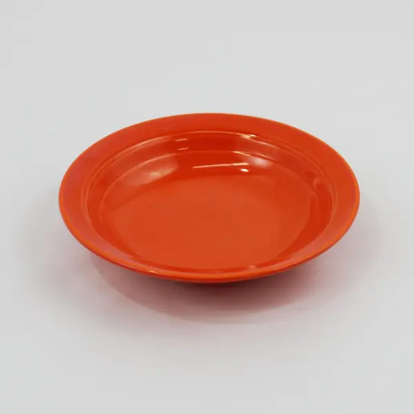 Vintage Vernon Kilns Early California Orange 3-Piece Set 2 Plates Fruit Bowl