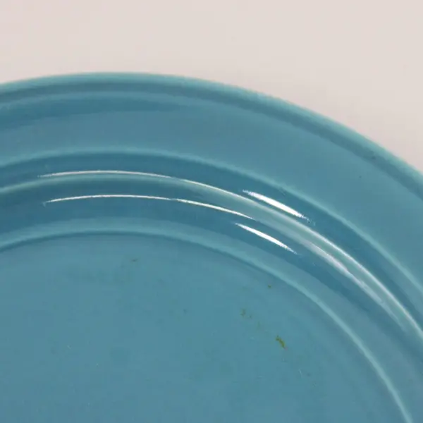 Vintage Vernon Kilns Early California Turquoise Salad Plate 7.5"