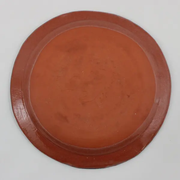Clay Hearts Studio Ann Feldmeir Earthenware Plate 6.75"