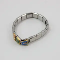 Linx & More Italian-Style Modular Charm Bracelet UO Woman Mascot Clasp