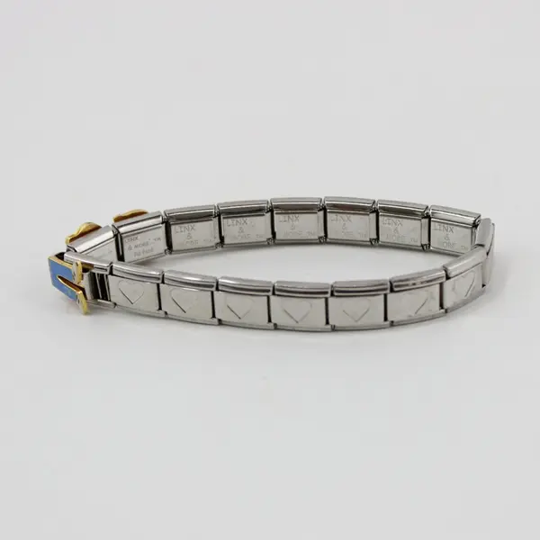 Linx & More Italian-Style Modular Charm Bracelet UO Woman Mascot Clasp