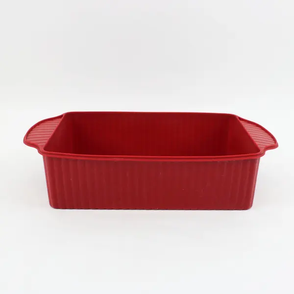 Roshco Red Silicone Bread Loaf Pan 9 x 6.5 x 2.5 Inch