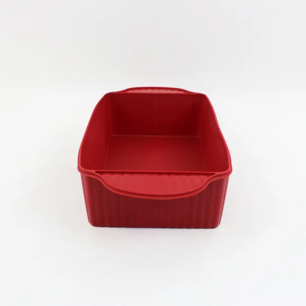 Roshco Red Silicone Bread Loaf Pan 9 x 6.5 x 2.5 Inch