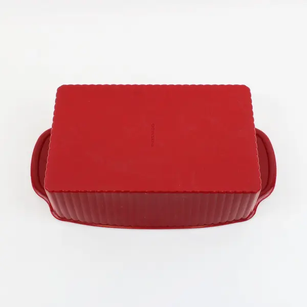 Roshco Red Silicone Bread Loaf Pan 9 x 6.5 x 2.5 Inch