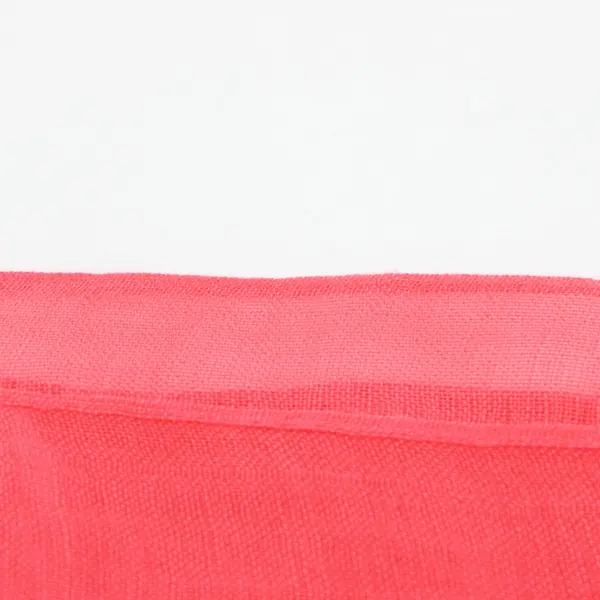 Calvin Klein Women's Sheer Pink Fringed Scarf 29 x 70 in