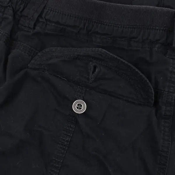Style & Co Women's Cargo Shorts Black Size 12 Utility Pockets