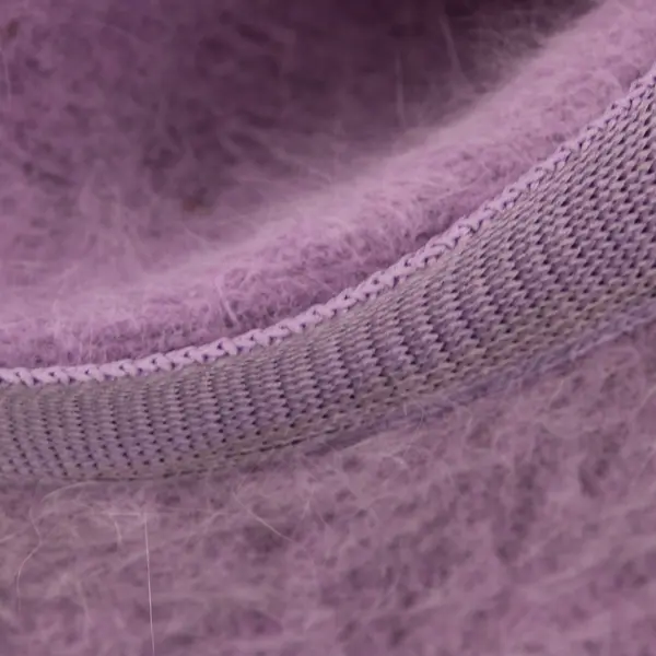 Accessory Network Group Lavender Purple Angora Blend Cloche Hat One Size