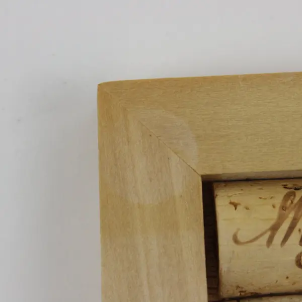 Set of 2 Wood Framed Wine Cork Trivets 10x10