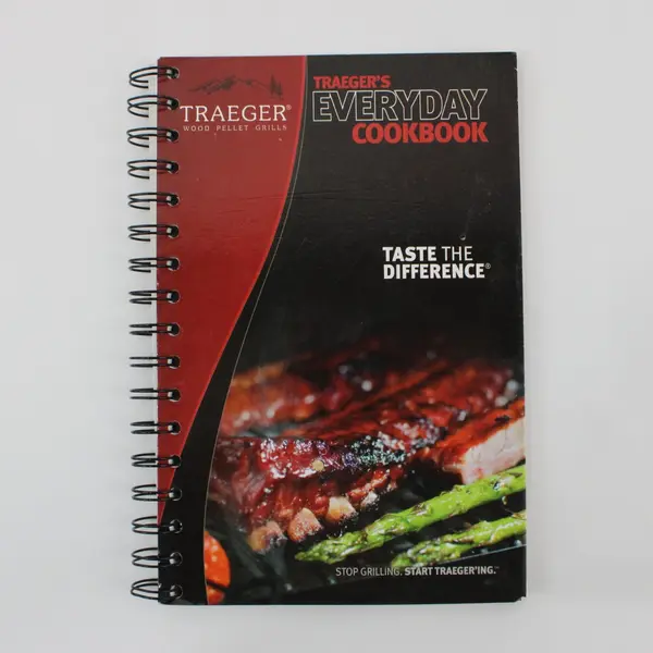 Traeger Everyday Cookbook Spiral Bound Grilling Recipes Wood-Fired Cooking
