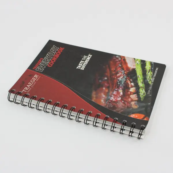 Traeger Everyday Cookbook Spiral Bound Grilling Recipes Wood-Fired Cooking