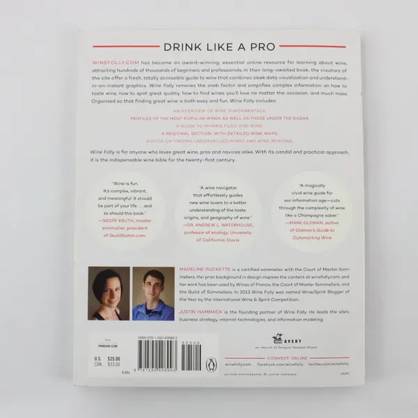 Wine Folly: The Essential Guide to Wine by Madeline Puckette & Justin Hammack PB