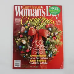 Woman's Day Christmas Joy Dec 6 2005 Giant Issue 432 Magical Ideas