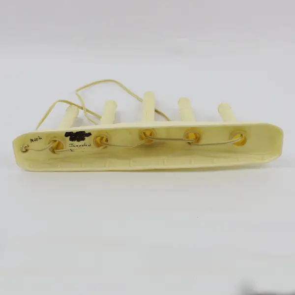 Vintage 5-Light Christmas Candelabra Plastic Drip Candles Holly Bell Working