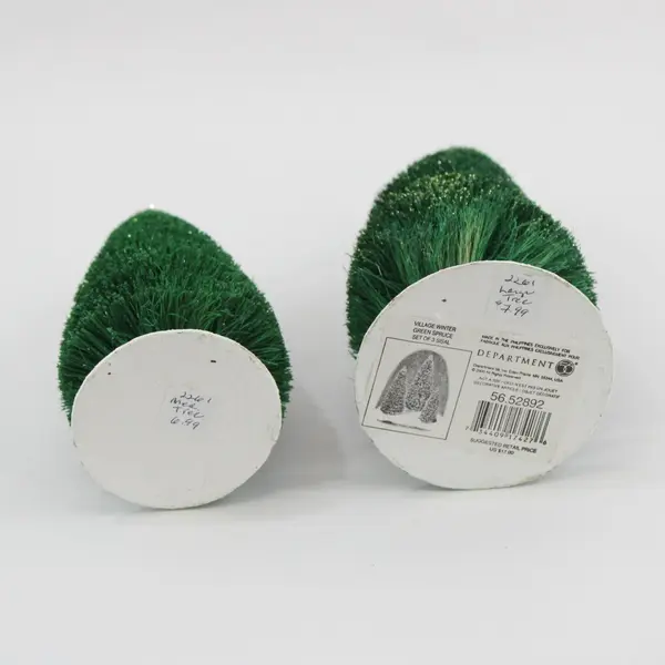 Department 56 56.52892 Two-Piece Green Spruce Tree Set