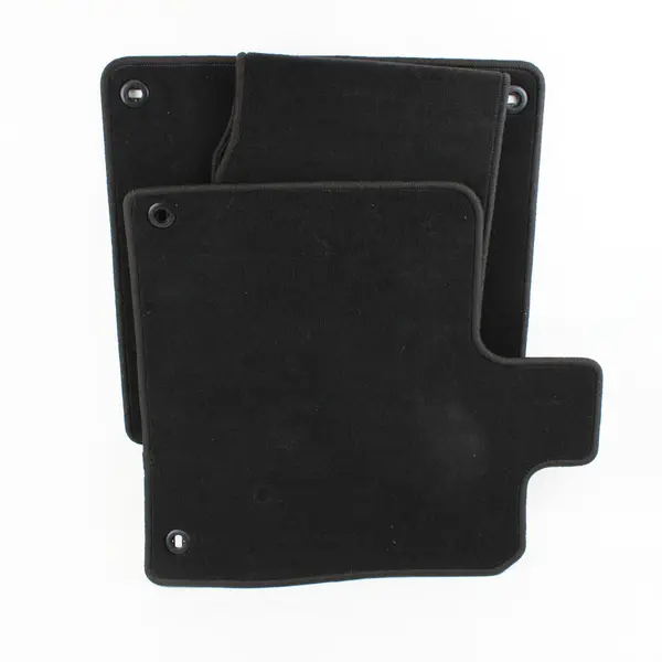Pilot Set of 3 Black Automotive Car Truck Floor Mats Used