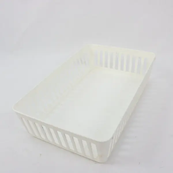 Lot of 2 Plastic Drawer Desk Organizers Office Supply Storage