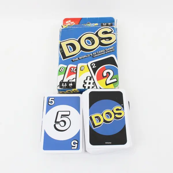 Mattel DOS FRM36 Card Game Family Game by UNO Makers