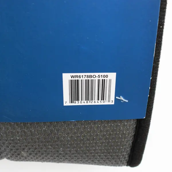Day by Day WR6178BO-5100 Black 2pk Memory Foam Mats 24x17 30x20 Skid Resistant