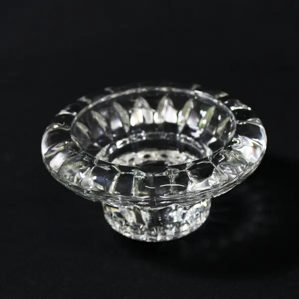 Set of 3 Cristal D'Arques Cheverny Universal Candle Holders Made in France