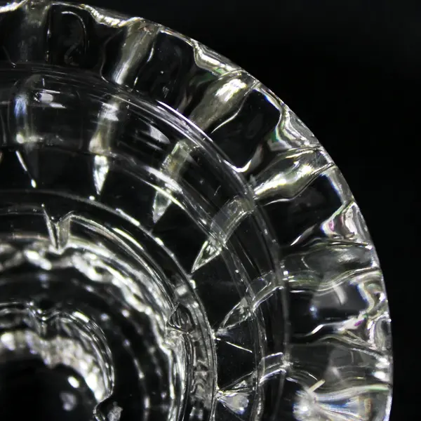 Set of 3 Cristal D'Arques Cheverny Universal Candle Holders Made in France