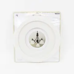 Allen + Roth 8-in White Round Ceiling Medallion