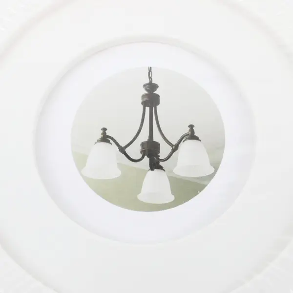 Allen + Roth 8-in White Round Ceiling Medallion