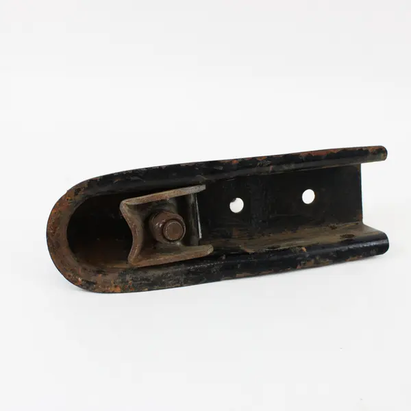 Straight Tongue Trailer Coupler 3" Channel Fits 2" Hitch Ball