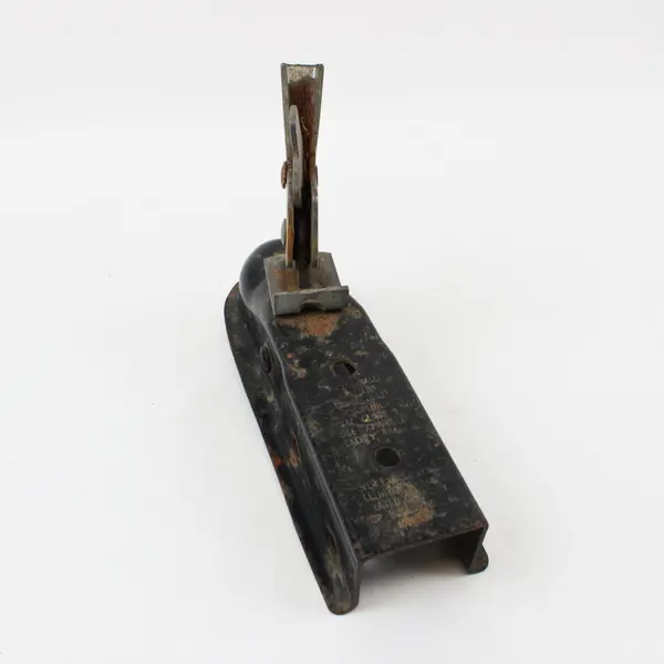 Straight Tongue Trailer Coupler 3" Channel Fits 2" Hitch Ball