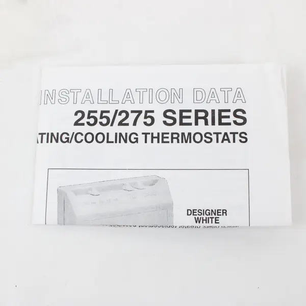 Travis Industries Robertshaw 255/275 Series Mechanical 24V Heat-Only Thermostat