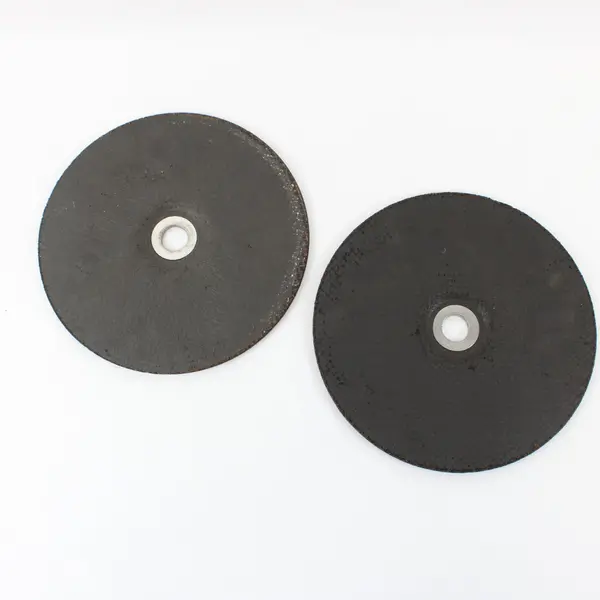 Warrior Lot of 2 9in Aluminum Oxide Grinding Wheels 90338 24 Grit 7/8in Used
