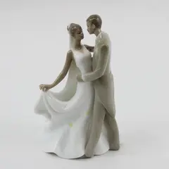 2003 Valencia Collection By Roman Dancing Porcelain Bride & Groom