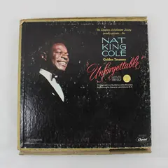 Nat King Cole Unforgettable Golden Treasury 12" Vinyl Record Set
