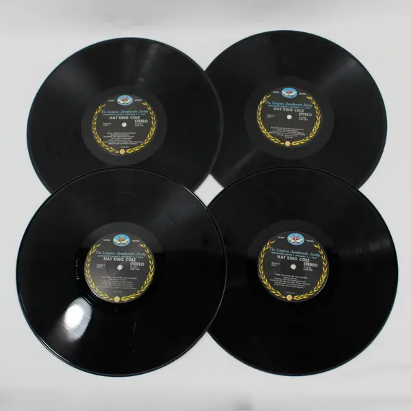 Nat King Cole Unforgettable Golden Treasury 12" Vinyl Record Set