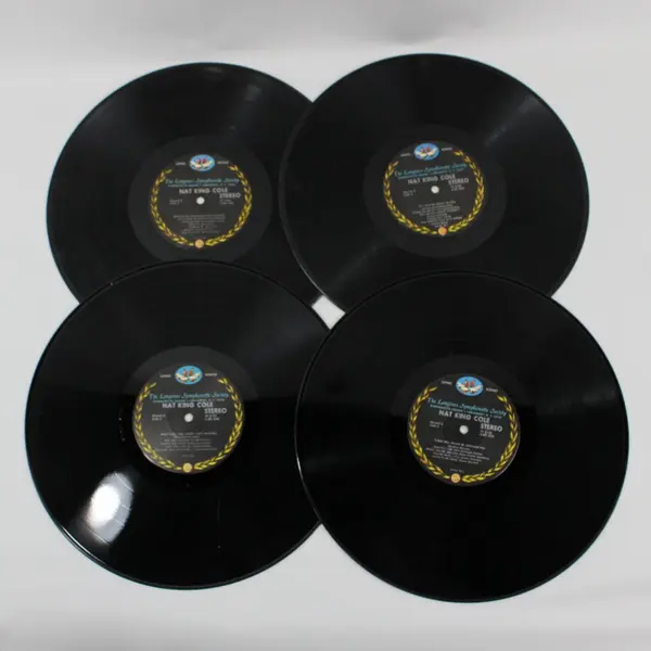 Nat King Cole Unforgettable Golden Treasury 12" Vinyl Record Set
