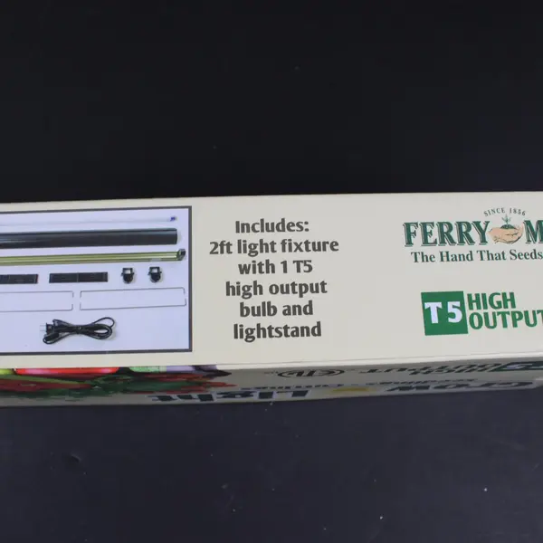 Ferry-Morse KLIGHT-9 Indoor Gardening Grow Light Stand T5 Bulb