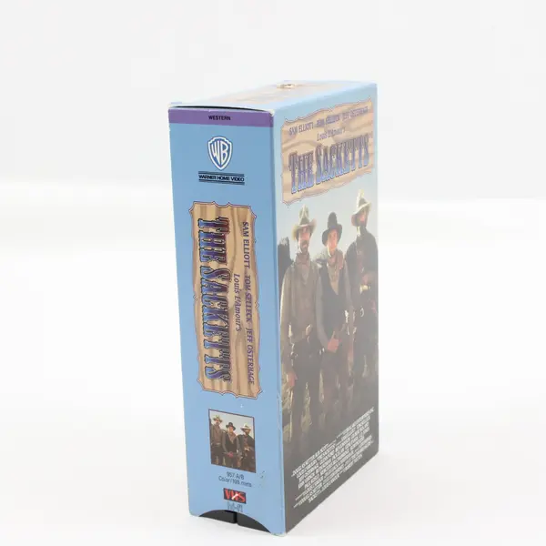 The Sacketts 2-Tape VHS Set Western 1979 Movie 1991 Release #957 A/B