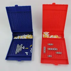 Milton Bradley Vintage Travel Battleship Portable 2 Player Folding Game