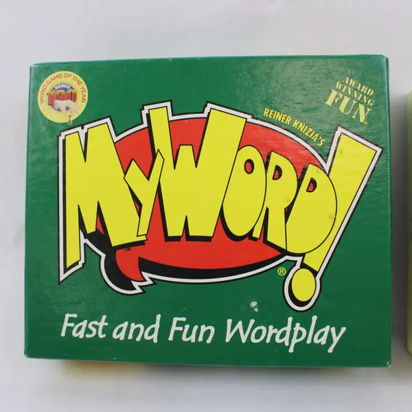 My Word! Card Game Out of the Box Publishing Letter Cards Instructions