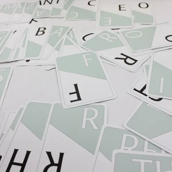 My Word! Card Game Out of the Box Publishing Letter Cards Instructions