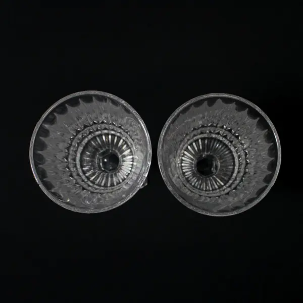 Set of 2 Fostoria Heritage Wine Glasses 6 1/8"