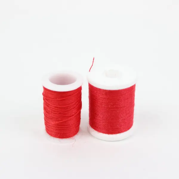 Lot of 10 Mixed Sewing Thread Spools Talon Coats Polyplus Red Purple